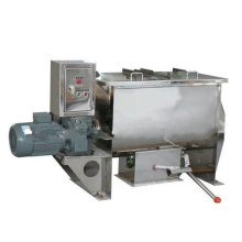 Horizontal ribbon wet dryer liquid powder particle blender machine masala powder breadfruit powder granule plantain flour mixing